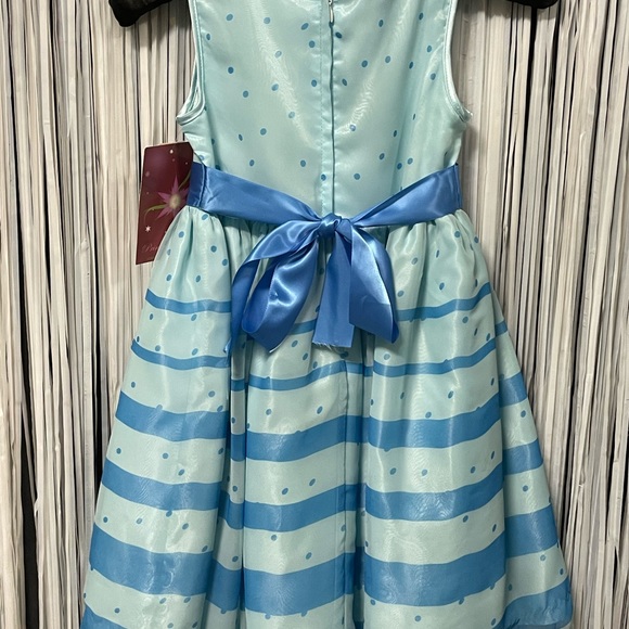 Princess Faith Striped Dress, 6X - Picture 4 of 10